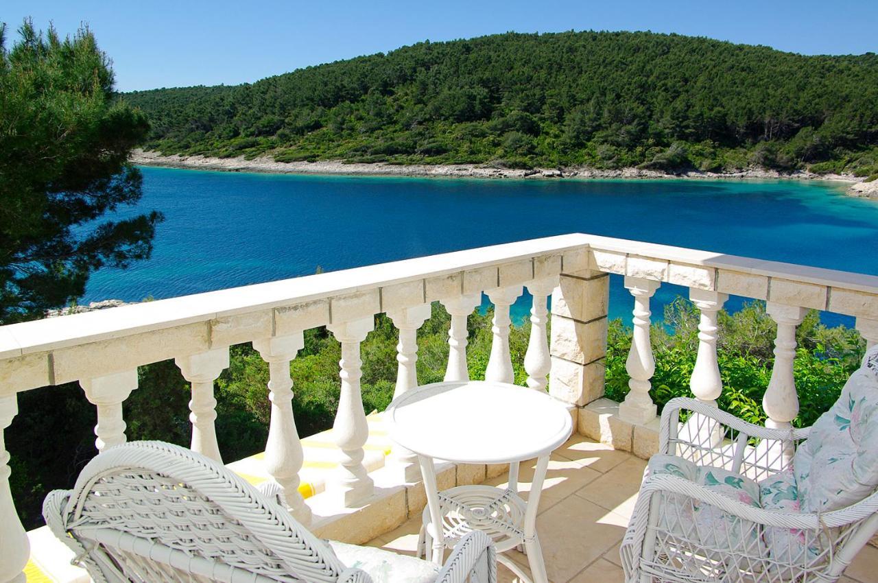 Waterfront Villa With Pool Vela Luka Exteriér fotografie