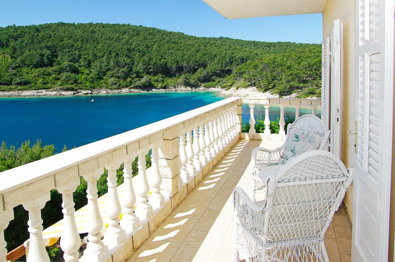 Waterfront Villa With Pool Vela Luka Exteriér fotografie