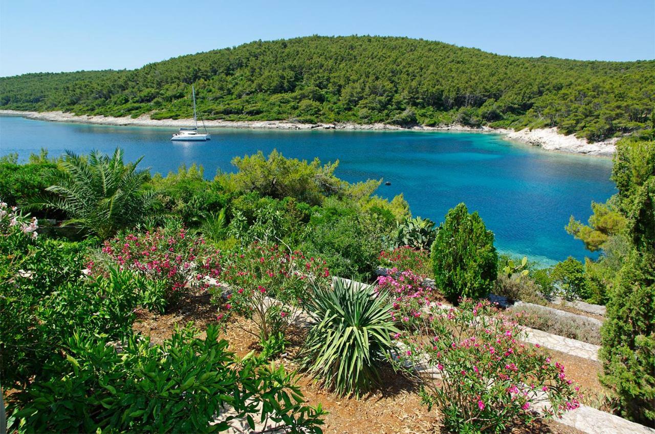 Waterfront Villa With Pool Vela Luka Exteriér fotografie