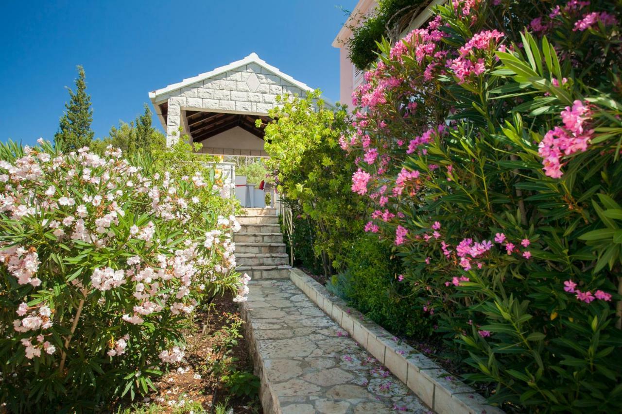Waterfront Villa With Pool Vela Luka Exteriér fotografie