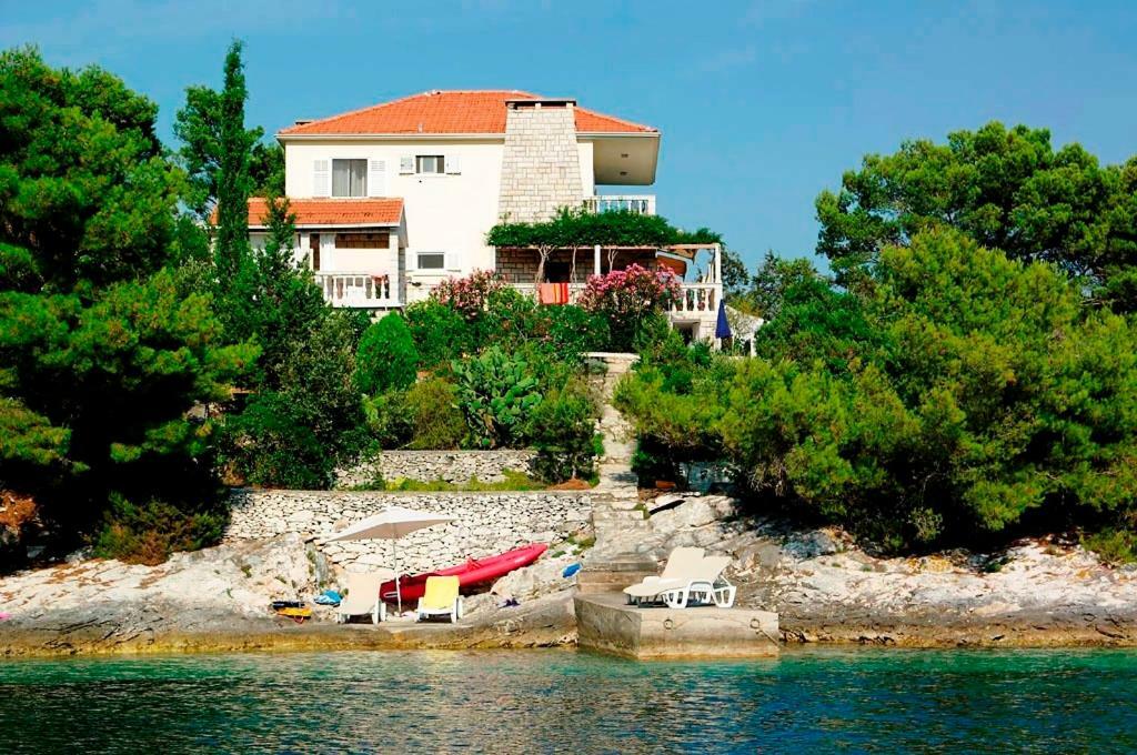 Waterfront Villa With Pool Vela Luka Exteriér fotografie